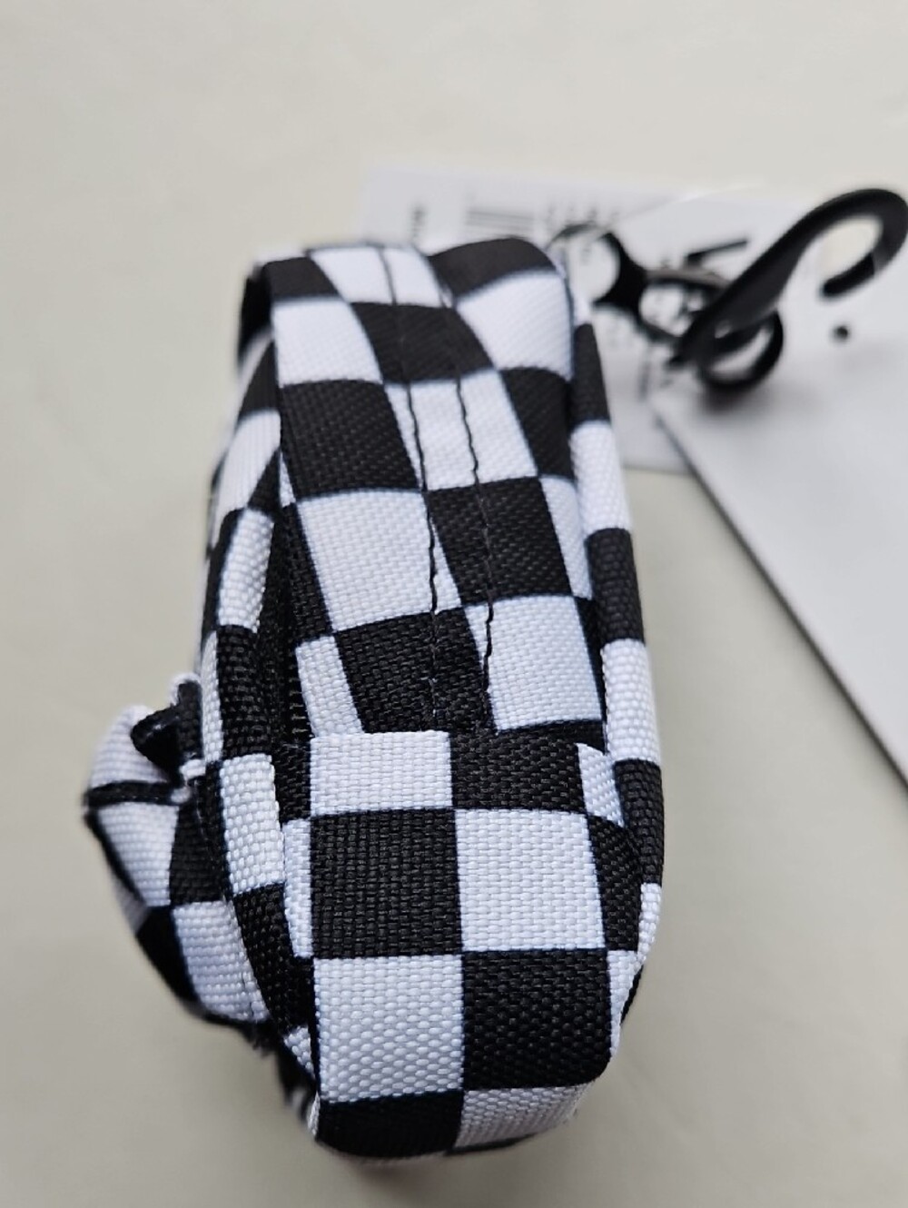 Vans Black & White Checker Mini Backpack Keycharm - Picture 5 of 16